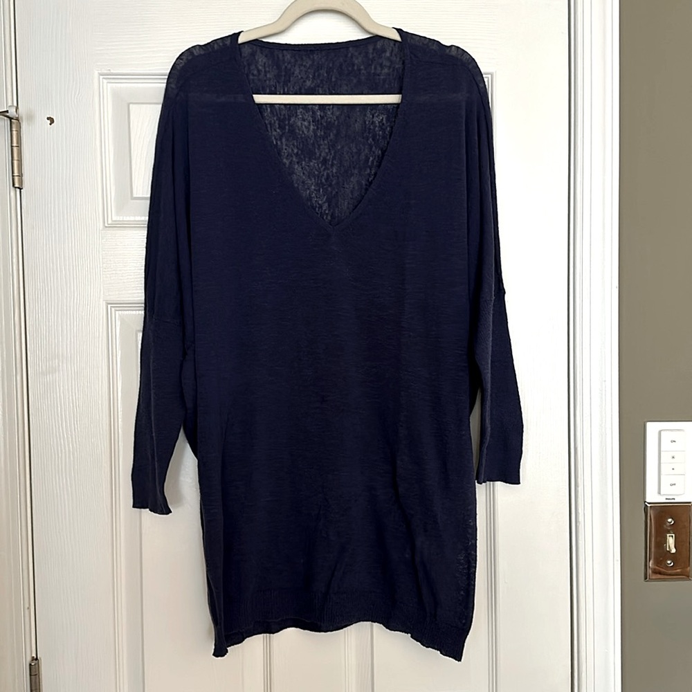 Dolman sleeve tunic top